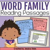 Word Family Decodable Readers, Word Family Fluency Reading