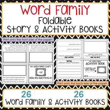 Preview of Word Families Reading Passages and Questions Science of Reading 1st & 2nd Grade