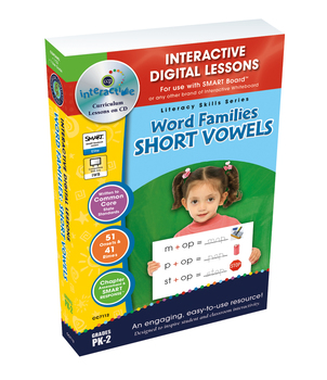 Preview of Word Families: Short Vowels - MAC Gr. PK-2