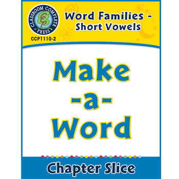 Preview of Word Families - Short Vowels: Make-a-Word Gr. K-1