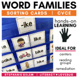 Word Families Sort Activities CVCe Long Vowels
