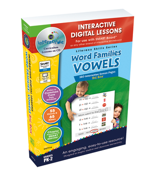 Preview of Word Families: Vowels BIG BOX - MAC Gr. PK-2