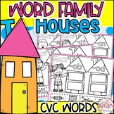 Word Family Worksheets Preschool (Word Family Houses)