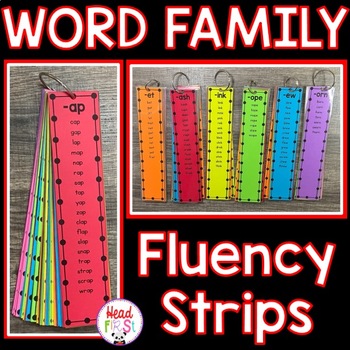 Preview of Word Families Word Lists for Phonics Skills SOR