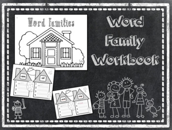 Preview of Word Families Workbook