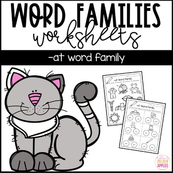word families worksheets at by ashleys golden apples tpt