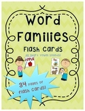 CVC Word Families flash cards