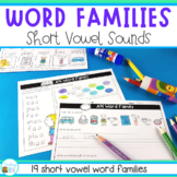 Word Families - Short Vowel Sounds