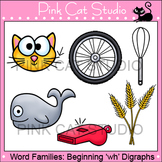 Word Families Clip Art: wh- Digraphs Clip Art - Personal o