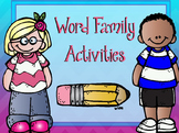 Word Family Activities