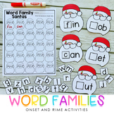 Word Family Activities - Onset and Rime Activities - Build