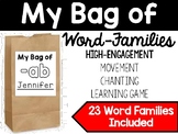 Word Family Activity: My Bag of Word Families