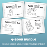 Word Family Book Bundle! Four Printable Books for Beginnin