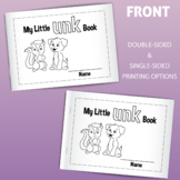 My Little UNK Family Book: Printable for Early Readers