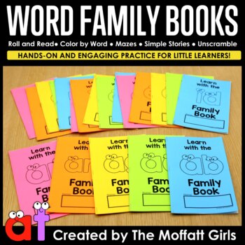 Preview of Word Family Books