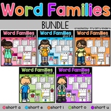 Word Family Bundle:  Short A, Short E, Short I, Short O, Short U