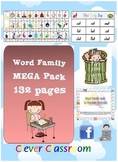 Word Family/CVC MEGA Pack - Literacy Centre Activities - 132pgs