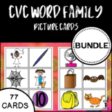 Word Family CVC Picture Cards BUNDLE