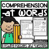 Phonics Reading Comprehension Passages and Questions