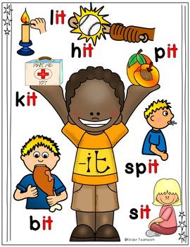 Word Family Unit for Beginning Readers {Kindergarten} by Kinder Teamwork