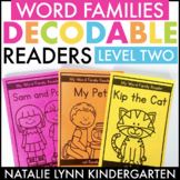 Word Family Decodable Readers | CVC Short Vowels LEVEL TWO