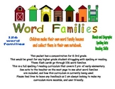 126 Word Family Flash Cards and Worksheets