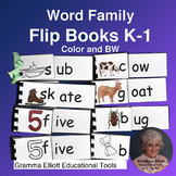 Rhyming Activities Flip Books K-1-2 Word Learning for Scho