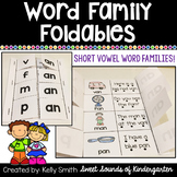 Word Family Foldables {Short Vowel CVC Word Families}