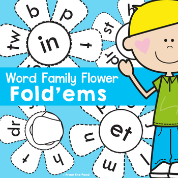 Preview of Word Family Activities - Printable Interactive Flip Flap Fun