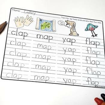 ap Word Family Worksheets by Lindsay Keegan | Teachers Pay Teachers
