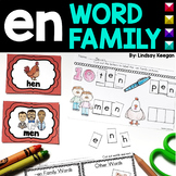 en Word Family CVC Worksheets