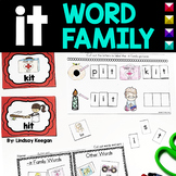 it Word Family CVC Worksheets