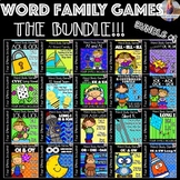 Word Family Games BUNDLE #1! [[700+ pages]]