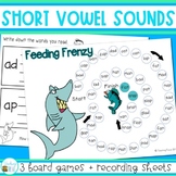 Word Family Games - short vowel sounds