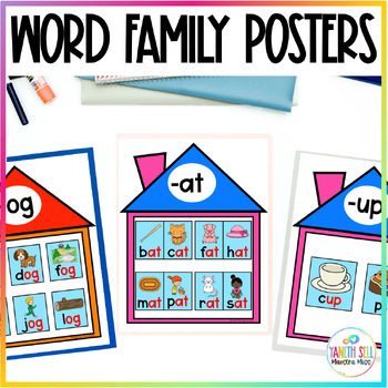 Preview of Word Family Small Posters