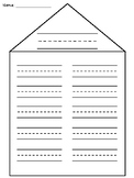 Word Family House Template