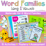 Long I Word Families Worksheets, Centers & Activities - Lo