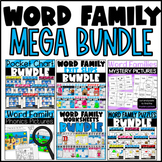 Word Family MEGA BUNDLE: Worksheets, Exit Slips, and More