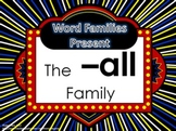 Word Family Packet (The -all Family)