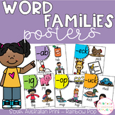 Word Family Posters - South Australian Print (Rainbow Pop)