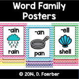 Word Family Posters for the 37 Most Common Word Families/R