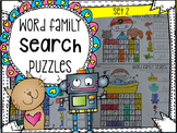 Word Family Search Puzzles Set 2