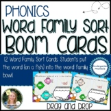 Word Family Sort Boom Cards