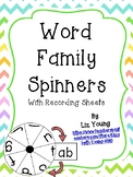 Word Family Spinners