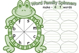 Word Family Spinners (-at, -ap, -an, -ip, -ot)