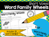 Word Family Wheels - Short Vowels