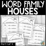 Word Family House Worksheets | Activities