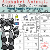 Word Family Worksheets Differentiated -at -am -an -ug -og 