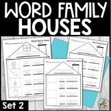 Word Family House Worksheets | Activities