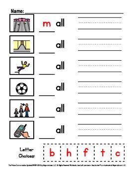 word family worksheets 4 letter words by lauren erickson tpt